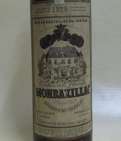 Monbazillac – Réserve du Theulet – Domaine de la Fonvieille 1923