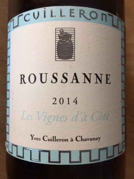 Roussanne – Les Vignes d’à Côté – Y. Cuilleron 2014